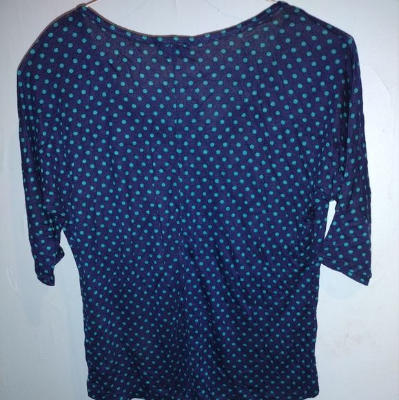 Polka dot Silver Heart Tee Shirt - Picture 5 of 9